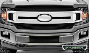 T-Rex Billet - 25571B | T-Rex Billet Series Bumper Grille | Horizontal | Aluminum | Black | 1 Pc | Overlay - Image 5