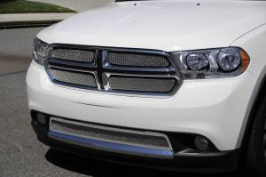 44491 | T-Rex Sport Series Formed Mesh Grille Insert | Small Mesh | Stainless Steel | Chrome | 4 Pc | Bolt-On | [Available While Supplies Last]