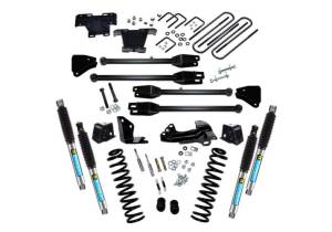 K230B | Superlift 4 inch Suspension Lift Kit with Bilstein Shocks (2005-2007 F250, F350 4WD | Diesel)