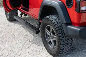 Rough Country - PSR610430 | Rough Country Power Retractable Running Boards With LED Lights (2018-2024 Wrangler JL 4WD | 4 Door) - Image 8