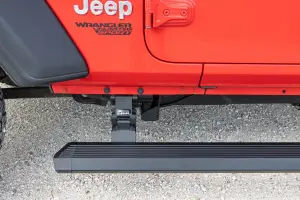 Rough Country - PSR610430 | Rough Country Power Retractable Running Boards With LED Lights (2018-2024 Wrangler JL 4WD | 4 Door) - Image 2