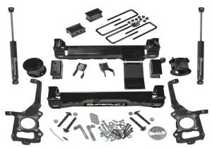 K173 | Superlift 4.5 Inch Suspension Lift Kit with Shadow Shocks (2004-2008 F150 4WD)