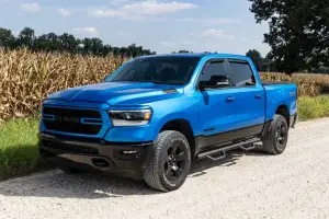 Rough Country - RCD1980CCA | Rough Country Cab Length Nerf Steps (2019-2025 Ram 1500 2WD/4WD | 2021-2024 Ram 1500 TRX AWD | Crew Cab | 5'7" Bed) - Image 3
