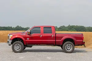 Rough Country - 41011 | Rough Country BA2 Running Board Side Step Bars (1999-2016 F250, F350 Super Duty 2WD/4WD | Crew Cab) - Image 4