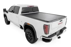 Rough Country - 56110690 | Rough CountryÊPowered Retractable Bed Cover (2020-2025 Silverado, Sierra 2500 HD, 3500 HD 2WD/4WD | 6'9" Bed) - Image 3