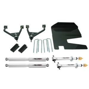 150212TP | Belltech 4 Inch Complete Lift kit with Trail Performance Struts & Shocks (2019-2024 Silverado/Sierra 1500 2WD/4WD)