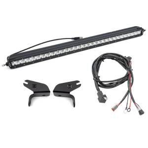 ZROADZ - Z325421-KIT | ZROADZ Front Roof bracket ONLY  to mount (1) 40 Inch LED Straight Single Row Slim Light Bar -(2021-2023 Ford Bronco) - Image 2