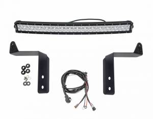 ZROADZ - Z325572-KIT | ZROADZ Front Bumper Top LED Kit with (1) 30 Inch LED Curved Double Row Light Bar (2020-2022 F250, F350 Super Duty) - Image 1