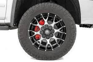 Rough Country - 71149 | Rough Country Caliper Front And Rear Covers For Toyota 4Runner 2WD/4WD | 2003-2023 | Red - Image 5