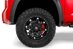 Rough Country - 71152 | Rough Country Caliper Front And Rear Covers For Toyota Tundra 2WD/4WD | 2022-2023 | Red - Image 4