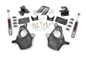 Rough Country - 721.20 | 2in / 4in GM Lowering Kit (07-14 1500 PU 2WD) - Image 2
