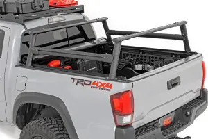 Rough Country - 73109 | Rough Country Aluminum Bed Rack For Toyota Tacoma 2/4WD | 2005-2023 | Full Rack - Image 2