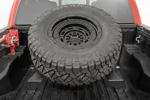 73110 | Rough Country Bed Mount Spare Tire Carrier (2016-2023 Tacoma 2WD/4WD)