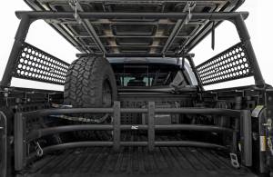 Rough Country - 73114 | Rough Country Steel Bed Rack Molle Panel For Toyota Tacoma 2/4WD | 2005-2023 - Image 5