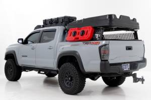 Rough Country - 73115 | Rough Country Aluminum Bed Rack For Toyota Tacoma 2/4WD | 2005-2023 | Half Rack - Image 6