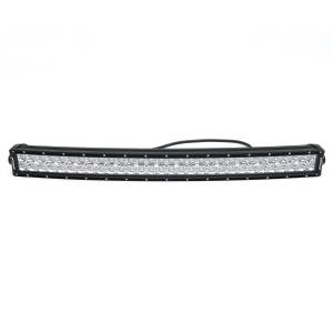 ZROADZ - Z327871-KIT | ZROADZ Front Bumper Center LED Kit with (1) 30 Inch LED Curved Double Row Light Bar (2010-2017 Nissan Patrol) - Image 4