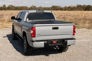 Rough Country - 49414551 | Rough Country Hard Tri-Fold Flip Up Bed Cover (2007-2021 Toyota Tundra 2WD/4WD | 5'7" Bed) - Image 6