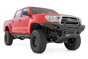 Rough Country - 10811 | Rough Country Front Bumper With Black Series LED Cube Lights For Toyota Tacoma | 2005-2011 - Image 3