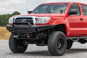 Rough Country - 10811 | Rough Country Front Bumper With Black Series LED Cube Lights For Toyota Tacoma | 2005-2011 - Image 6