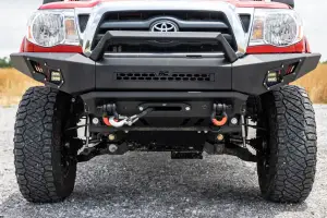 Rough Country - 10811 | Rough Country Front Bumper With Black Series LED Cube Lights For Toyota Tacoma | 2005-2011 - Image 8