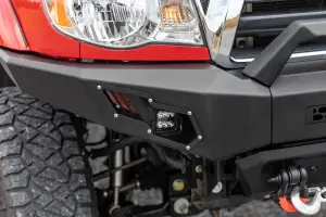 Rough Country - 10811 | Rough Country Front Bumper With Black Series LED Cube Lights For Toyota Tacoma | 2005-2015 - Image 10