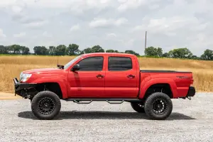 Rough Country - 10811 | Rough Country Front Bumper With Black Series LED Cube Lights For Toyota Tacoma | 2005-2011 - Image 11