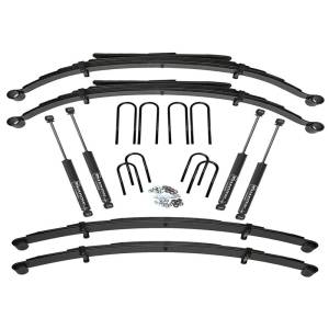 SuperLift - K419 | Superlift 4 Inch Suspension Lift Kit with Shadow Shocks (1973-1987 K10, 1973-1991 Blazer, Jimmy, Suburban 4WD | 52 Inch Leafs) - Image 1