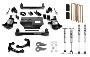 110-P0968 | Cognito 6 Inch Standard Lift Kit with Fox PS 2.0 IFP Shocks (2011-2019 Silverado, Sierra 2500 HD, 3500 HD 2WD/4WD)