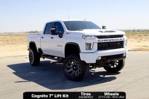 Cognito Motorsports - 110-P1032 | Cognito 7-Inch Standard Lift Kit with Fox PSMT 2.0 Shocks For (2020-2024 Silverado, Sierra 2500 HD, 3500 HD 2WD/4WD) - Image 2
