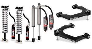 Cognito Motorsports - 210-P1006 | Cognito 3-Inch Elite Ball Joint Leveling Kit with Fox Elite 2.5 Reservoir Shocks (2019-2024 Silverado, Sierra 1500 2WD/4WD) - Image 1