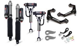 Cognito Motorsports - 210-P1129 | Cognito 3-Inch Elite Leveling Kit with Elka 2.5 Reservoir shocks (2020-2024 Silverado/Sierra 2500/3500 2WD/4WD Trucks) - Image 1