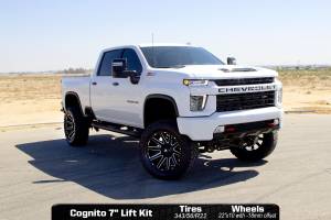 Cognito Motorsports - 210-P1184 | Cognito 7 Inch Elite Lift Kit with Elka 2.5 Reservoir Shocks (2020-2024 Silverado, Sierra 2500 HD, 3500 HD 2WD/4WD) - Image 8