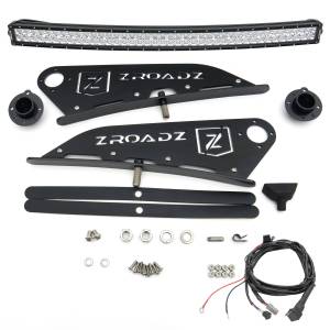 Z332671-KIT-C | ZROADZ Front Roof LED Bracket to mount 40 Inch Curved LED Light Bar (2015-2020 Colorado, Canyon)