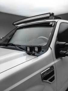 ZROADZ - Z335461-KIT-C | ZROADZ Front Roof LED Bracket to mount (1) 52 Inch Curved LED Light Bar (1999-2016 F250, F350 Super Duty) - Image 10