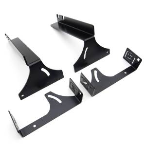 Z382051 | ZROADZ Rear Bumper LED Bracket to mount (2) 6 Inch Straight Light Bar (2007-2013 Silverado, Sierra 1500)