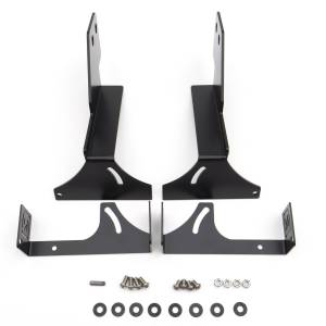 ZROADZ - Z382082 | ZROADZ Rear Bumper LED Bracket to mount (2) 6 Inch Straight Light Bar (2014-2018 Silverado, Sierra 1500) - Image 1