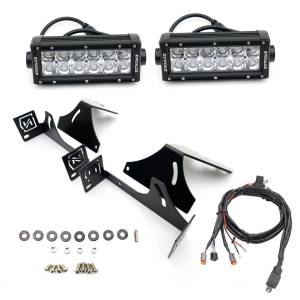 Z385471-KIT | ZROADZ Rear Bumper LED Kit with (2) 6 Inch LED Straight Double Row Light Bars (2017-2022 F250, F350 Super Duty)