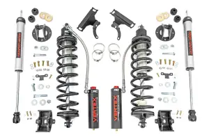 50014 | Rough Country 3 Inch Coilover Conversion Lift Kit For Ford F-250 Super Duty | 2005-2022 | Gas, Front Vertex Coilovers, Rear V2 Shocks