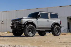 Rough Country - RCF21582DA | Rough Country Wheel to Wheel Nerf Steps (2021-2024 Bronco 4WD | 2 Door) - Image 4