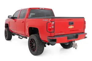Rough Country - RCC1489CCA | Rough Country Cab Length Nerf Steps (2014-2018 Silverado, Sierra 1500 2WD/4WD | Crew Cab | 5'9" Bed) - Image 4