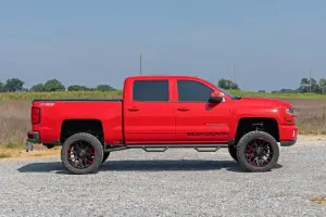 Rough Country - RCC1489CCA | Rough Country Cab Length Nerf Steps (2014-2018 Silverado, Sierra 1500 2WD/4WD | Crew Cab | 5'9" Bed) - Image 3
