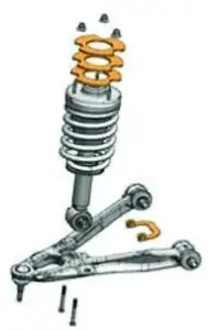Traxda - 406010 | Traxda 1-2.5 Inch Front Suspension Leveling Kit (2007-2024 Silverado, Sierra 1500, Suburban, Tahoe, Yukon 2WD/4WD) - Image 2