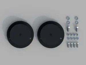 Traxda - 605065 | Traxda 2.0 Inch Rear Air Bag Spacer Kit (2013-2024 Ram 3500 4WD | Factory Air Rear) - Image 3