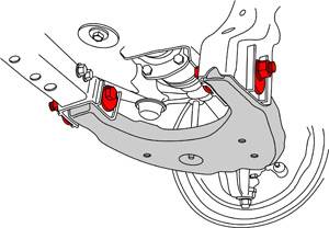 SPC Performance - 25430 | SPC Performance Camber Bolt Kit For Toyota Tacoma | 1996-2004 | 1-1/2 Degree - Image 2