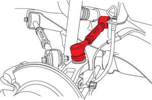 SPC Performance - 67290 | SPC Performance Rear Adjustable Camber Arm For Acura, Honda, | 2 To 4 Degree - Image 2
