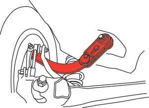 SPC Performance - 67455 | SPC Performance Rear Adjustable Camber Arm For Dodge, Jeep, Mitsubishi | 2 Degree - Image 2