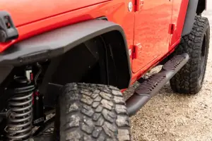 Rough Country - 21016 | Rough Country Oval Nerf Steps (2018-2024 Wrangler JL Unlimited 4WD | 4 Door) - Image 2