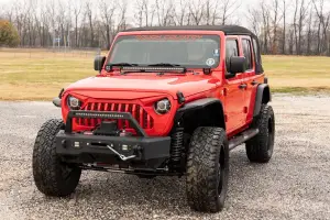 Rough Country - 21016 | Rough Country Oval Nerf Steps (2018-2024 Wrangler JL Unlimited 4WD | 4 Door) - Image 3