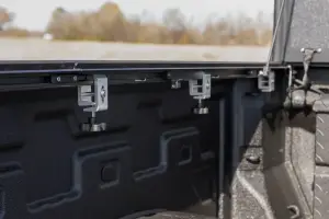 Rough Country - 49120651 | Rough Country Hard Tri-Fold Flip Up Bed Cover (2020-2025 Silverado, Sierra 2500 HD, 3500 HD 2WD/4WD | 6'9" Bed) - Image 8