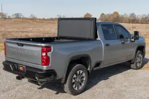 Rough Country - 49120651 | Rough Country Hard Tri-Fold Flip Up Bed Cover (2020-2025 Silverado, Sierra 2500 HD, 3500 HD 2WD/4WD | 6'9" Bed) - Image 12